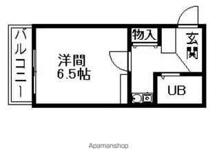 リアナ一宮アパートメント【3階】の間取り