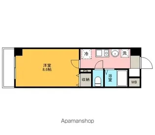 舞浜弐番館【2階】の間取り