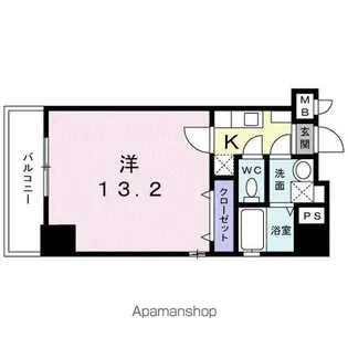 香川県高松市栗林町1丁目【マンション】の間取り