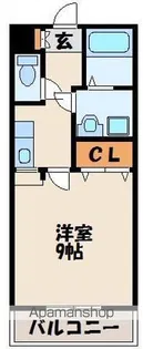 プレステージ美里【2階】の間取り