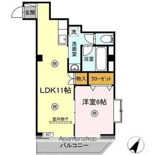 グレンジハイツ【2階】の間取り