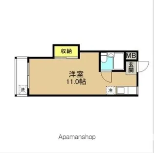 FURUSAWAビル【206号室】の間取り