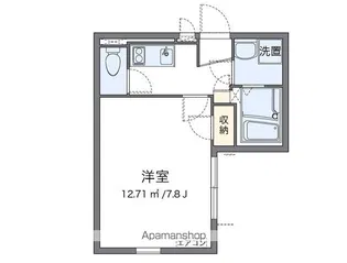 クレイノ壱番館【1階】の間取り