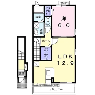 セレノフィオーレ【2階】の間取り