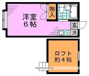 ピア高円寺【2階】の間取り