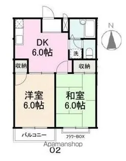 エルディム玉藻【1階】の間取り