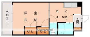 レントハウス九産大前ビル【2階】の間取り