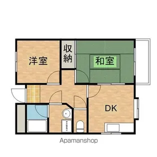 J・T・Y・21【107号室】の間取り