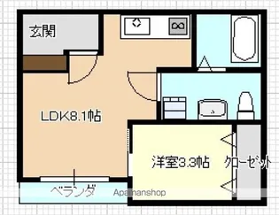 WISTERIAⅡ【3階】の間取り