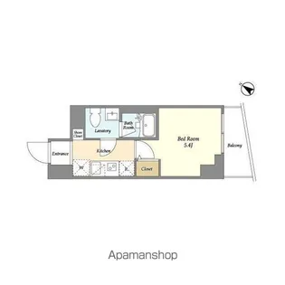 プライマル戸越銀座【7階】の間取り