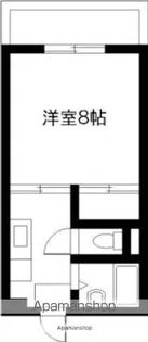 サンシャインハイツB【2階】の間取り