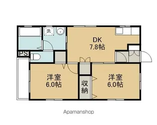 プチメゾンのぞみ【1階】の間取り