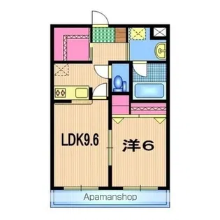 フルーヴ 【1階】の間取り