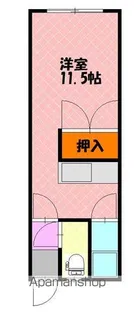 クリーンハイツカイホークA【202号室】の間取り