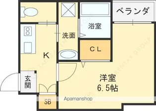H-maison門真南Ⅱ【1階】の間取り