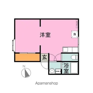 サンピア長岡10号【101号室】の間取り