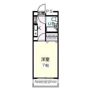 ダイアパレス宮崎県病院前【5階】の間取り