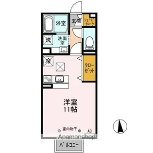 幸ー歩1024 ABC【1階】の間取り