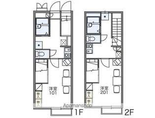1Kの間取り画像