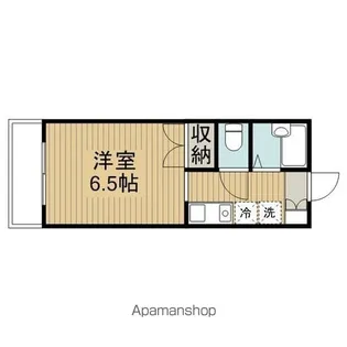 ヴィブレ浜【105号室】の間取り