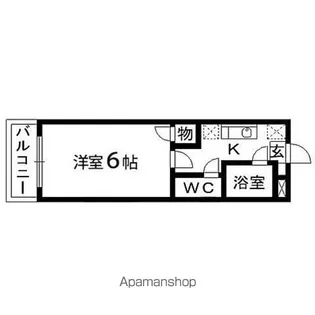 アクティブパレス百合ヶ丘C7【10号室】の間取り