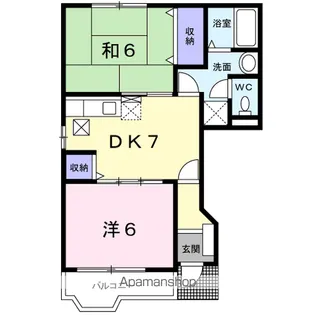 コミュニティ21【1階】の間取り