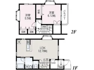 リーベル【a号室】の間取り