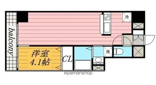 フレア・F【2階】の間取り