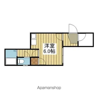 エーデルハイム木屋町【502号室】の間取り