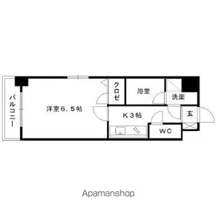 アクアシティ天神ノース【902号室】の間取り