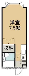 人見マンション【2階】の間取り