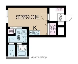 AIFORT.立川【1階】の間取り