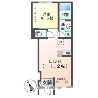 ソフィア【107号室】の間取り
