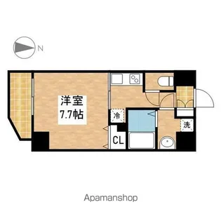 愛知県名古屋市東区泉3丁目【マンション】の間取り
