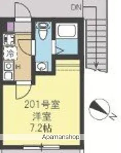 STELLA杉田【2階】の間取り