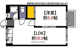 株式会社土江ビル【202号室】の間取り