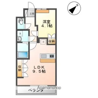 レガシー【2階】の間取り