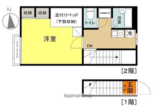 ヨモヨモハイツ【207号室】の間取り
