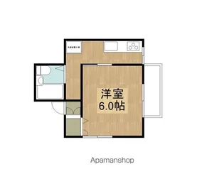 シャルマンひらの【101号室】の間取り