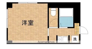 メモリアルハウス【301号室】の間取り