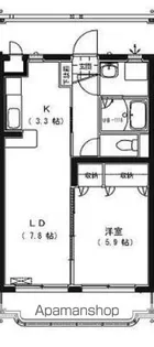 ユーミーLIFEⅡ【2階】の間取り