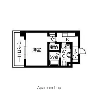 アーデン麻布十番【8階】の間取り