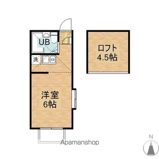 グランモア下津B【2階】の間取り