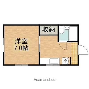 根来ハイツ【205号室】の間取り