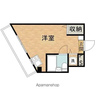 プチコート高幡【201号室】の間取り