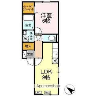 MARTE78【2階】の間取り