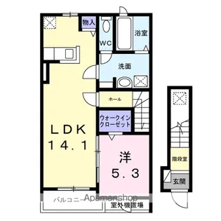 AllGood 和【2階】の間取り