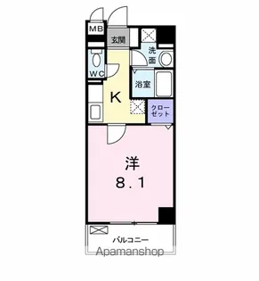 巽北ロイヤルマンション【2階】の間取り
