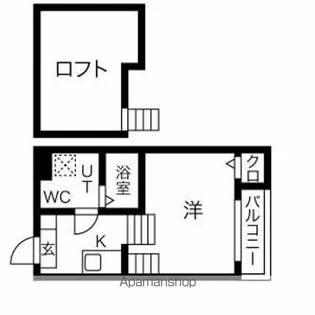 OMレジデンス本陣鳥居通【2階】の間取り