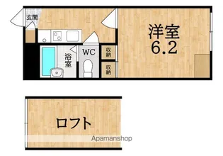 レオパレスMATE【1階】の間取り